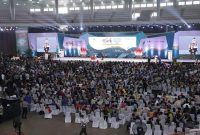 Acara Puncak Hari Pers Nasional (HPN) 2023 bertajuk Pers Bebas, Demokrasi Bermartabat di Kota Medan, Sumatra Utara (Sumut), pada Kamis (9/2/2023). Foto: INFOPUBLIK