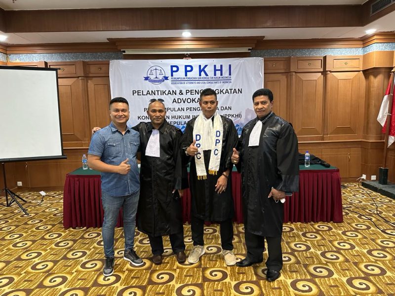 DPC PPKHI Kota Batam berharap persoalan yang menyangkut Wakil Kepala Badan Intelijen Negara Daerah (Wakabinda) Kepulauan Riau, Bambang Panji Prianggodo dan Ketua Komisi Perdamaian Pastoral Migran (KPPMP), Chrisanctus Paschalis Saturnus atau yang dikenal dengan Romo Paschal dapat diselesaikan secara kekeluargaan. Foto: DPC PPKHI Kota Batam 