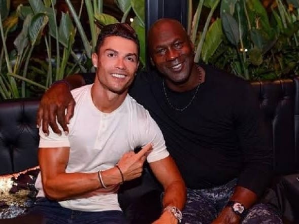 Cristiano Ronaldo dan Michael Jordan. Foto: Instagram 