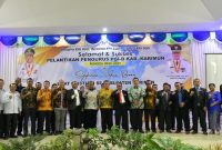 Gubernur Kepulauan Riau H. Ansar Ahmad menghadiri Pelantikan Pengurus Harian Persekutuan Gereja Indonesia Daerah (PGI-D) Kabupaten Karimun. Foto: Diskominfo Kepri 