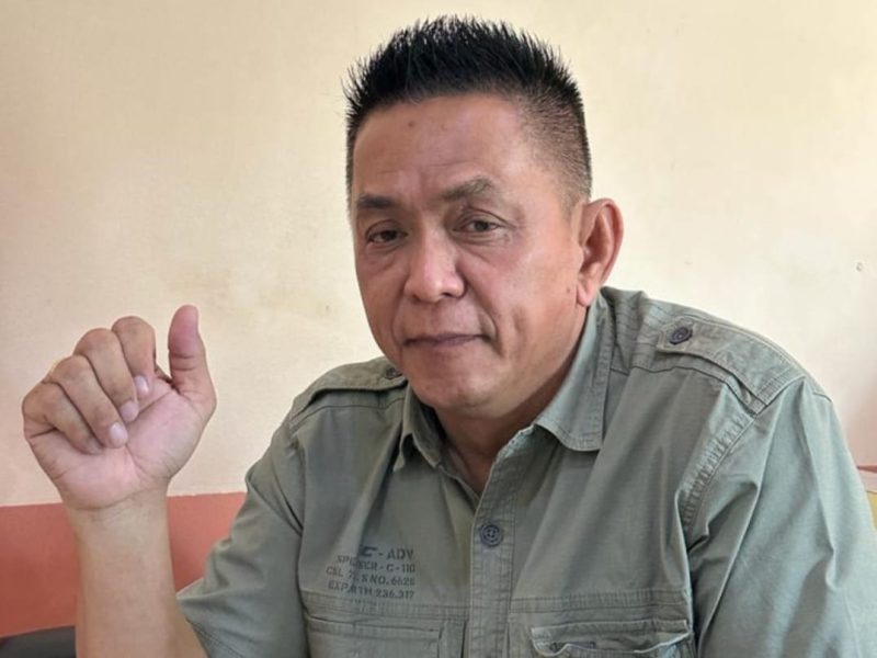 Mulyadi selaku pemilik lahan yang juga Direktur Utama PT Citra Mitra Graha. Foto: INIKEPRI.COM 