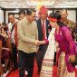 Amsakar Achmad saat menghadiri syukuran PSBI di Golden Prawn C, Minggu (19/2/2023). Foto: MC Batam
