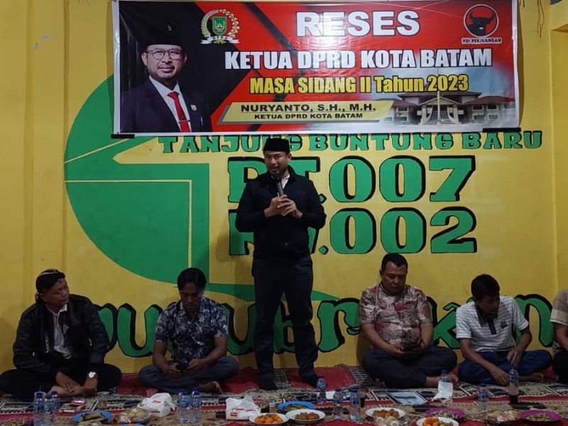 Ketua DPRD Kota Batam Nuryanto. Foto: Istimewa 