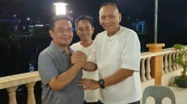 Ketua umum DPP GARPU Pietra M Paloh bersama M. Agung Wira Dharma SH didampingi ketua DPW GARPU Kepri Muhammadong. Foto: INIKEPRI.COM 