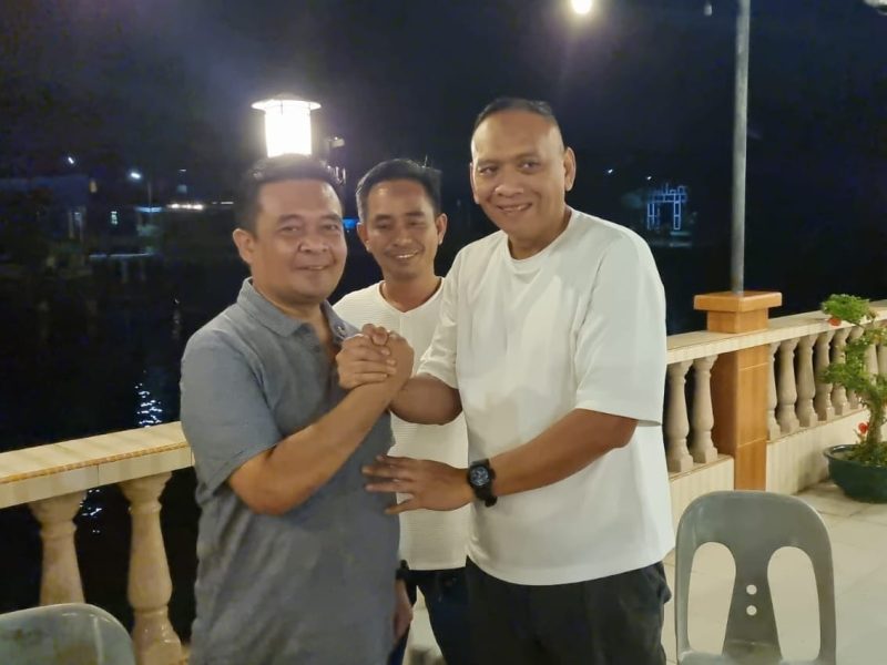 Ketua umum DPP GARPU Pietra M Paloh bersama M. Agung Wira Dharma SH didampingi ketua DPW GARPU Kepri Muhammadong. Foto: INIKEPRI.COM 