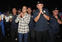 Ketua umum DPP GARPU Pietra M Paloh bersama Wakil Wali Kota Batam Amsakar Achmad beberapa waktu yang lalu. Foto: INIKEPRI.COM 