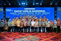 Gubernur Kepulauan Riau H. Ansar Ahmad menghadiri Rapat Kerja Nasional (Rakernas) Asosiasi Pemerintah Provinsi Seluruh Indonesia (APPSI) di ballroom hotel Novotel Balikpapan, Provinsi Kalimantan Timur. Foto: Diskominfo Kepri 