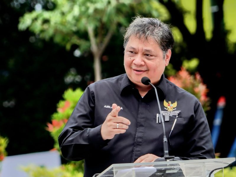 Menko Perekonomian Airlangga Hartarto. Foto: Humas Ekon