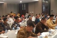 Ombudsman RI Perwakilan Kepri Rapat Kerja bersama Pemerintah Daerah dan Lembaga se-Kepri di Batam Kepulauan Riau, Jumat (24/2/2023). Foto: ANTARA/Yude.