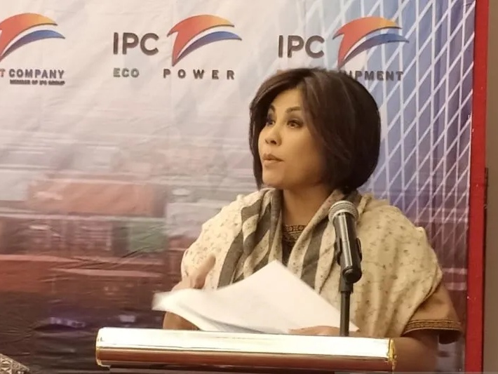 Ketua Umum DPP Asosiasi Pemilik Pelayaran Nasional Indonesia (INSA) Carmelita Hartoto. Foto: ANTARA/Ahmad Wijaya.