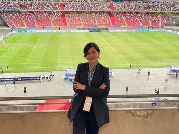 Ratu Tisha Destria, Waketum PSSI 2023-2027). foto: Instagram @ratu.tisha