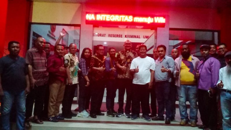Paschal memenuhi panggilan Polda Kepri. Foto: Tribunnews