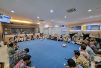 Pegawai bank bjb Gelar Doa Bersama untuk Kemenangan Bandung bjb Tandamata di Final Proliga 2023. Foto: bank bjb untuk INIKEPRI.COM 