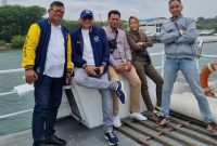 Ketua umum DPP GARPU Pietra M Paloh bersama rombongan GARPU. Foto:INIKEPRI.COM 