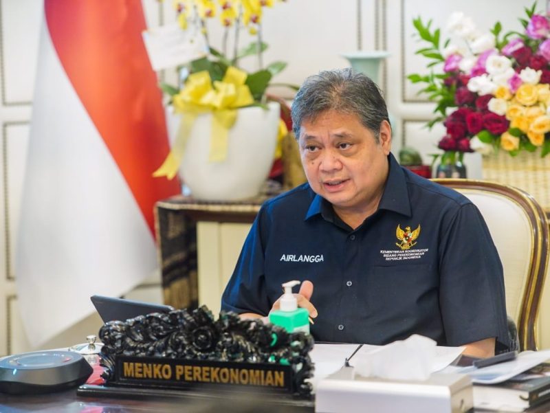 Menteri Koordinator Bidang Perekonomian Airlangga Hartarto. Foto: Humas Ekon