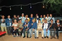 Ketua umum DPP GARPU Pietra M Paloh bersilaturahmi dengan nelayan di Karimun. Foto: Dok. GARPU untuk INIKEPRI.COM 