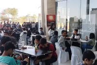 218 tim dengan jumlah peserta 1.090 orang mengikuti turnamen esport Pollux Habibie Mall. Foto: INIKEPRI.COM 