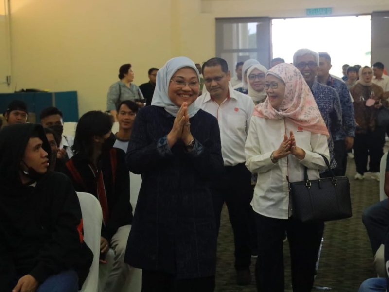 Menteri Ketenagakerjaan (Menaker) Ida Fauziah saat di Malaysia. Foto: Istimewa 