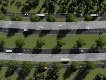 Rencana pelebaran jalan arteri di Batam. Foto: BP Batam 