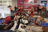 Perhimpunan HAKKA Indonesia Sejahtera Batam (Yayasan HAKKA Batam) bersama PHIS Kota Batam, menggelar bakti sosial donor darah. Foto: INIKEPRI.COM 
