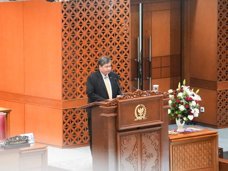 Menko Perekonomian Airlangga Hartarto. Foto: Humas Ekon 