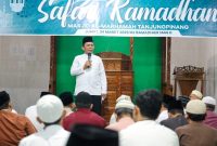 Safari Ramadhan 1444 H Gubernur Ansar di Masjid Al-Marhamah, Tanjungpinang. Foto: Diskominfo Kepri 