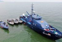 Bea Cukai kembali menggelar Patroli Laut Terpadu Jaring Sriwijaya dan Jaring Wallacea tahun 2023. Foto: Bea Cukai 