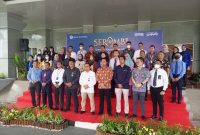 Kantor perwakilan Bank Indonesia Provinsi Kepri menyiapkan uang kartal Rp 1,9 triliun untuk 7 Kabupaten dan Kota di Kepri melalui kegiatan Semarak Rupiah Ramadan dan Berkah Idul Fitri (Serambi) 2023. Peluncuran Serambi 2023, Senin (27/3/2023) di halaman Kantor Perwakilan (KPw) Bank Indonesia (BI) Provinsi Kepri. Foto: INIKEPRI.COM 