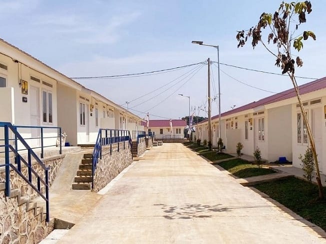 Mode rumah hunian tetap yang dibangun Kementerian PUPR untuk korban bencana alam di Cianjur, Jabar. Rumah dengan mode Risha seperti ini akan dibangun ini di Serasan, Natuna, Kepulauan Riau. Foto: Dok. Cen Sui Lan 