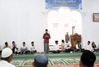 Wakil Wali Kota Batam Amsakar Achmad Safari Ramadan di Bengkong. Foto: MC Batam 