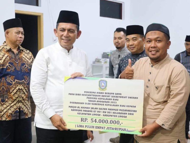 Kunjungan Kerja Gubernur Kepulauan Riau Ansar Ahmad di Kabupaten Lingga. Foto: Diskominfo Kepri 