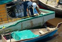 Kementerian Perhubungan (Kemenhub) cq Direktorat Jenderal Perhubungan Laut (Ditjen Hubla) menggelar pengukuran kapal dibawah GT 7 secara gratis bagi para nelayan di Tanjung Balai Karimun. Foto: Kemenhub 
