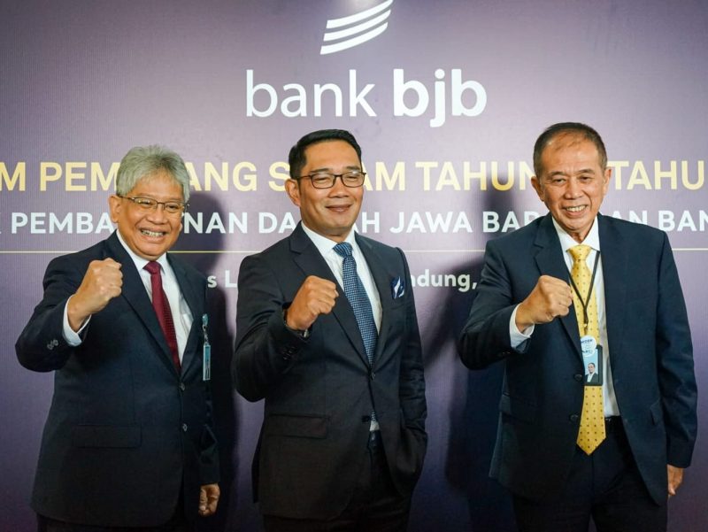 bank bjb menyelenggarakan Rapat Umum Pemegang Saham Tahunan (RUPST) Tahun Buku 2022. Rapat diselenggarakan secara hybrid pada Selasa, 4 April 2023 di Grand Ballroom Trans Hotel Bandung. Foto: bank bjb untuk INIKEPRI.COM