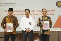 Pemerintah Kota (Pemko) Batam kembali meraih Opini Wajar Tanpa Pengecualian (WTP) atas laporan keuangan Tahun 2022. Ini merupakan WTP ke-11 yang diterima Pemko Batam secara berturut-turut. Foto: MC Batam 