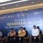 konferensi pers Peluncuran Program Pengembangan Kawasan Rempang. Foto: ANTARA 