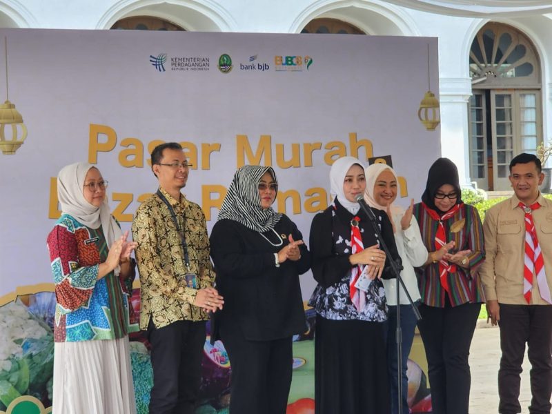 Bazaar Ramadan bank bjb 1444H sukses digelar di Gedung Sate, Kota Bandung, pada Jumat dan Sabtu, 14-15 April 2023. Foto: bank bjb untuk INIKEPRI.COM 