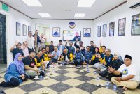 Rombongan DPP GARPU berfoto bersama dengan pengurus NasDem dan GARPU perwakilan Malaysia. Foto: INIKEPRI.COM
