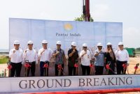 PT Cakra Agung Propertindo secara resmi memulai pembangunan kawasan Pantai Indah Mutiara di Kawasan Bengkong, Batam, Kepri, pada Jumat (13/4/2023). Foto: Istimewa 