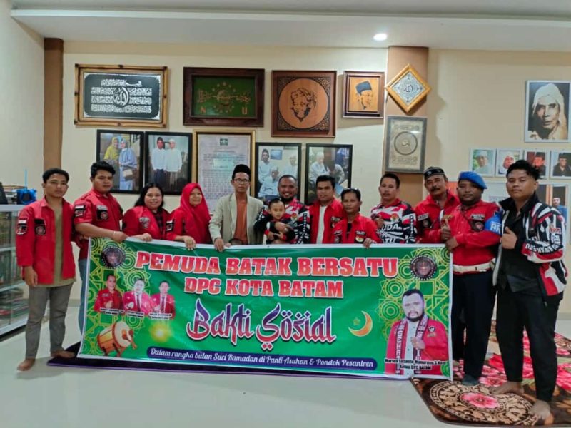 Momentum Ramadan 1444H, Pemuda Batak Bersatu Batam Berbagi Kasih di Ponpes Al Utsmaniyah. Foto: Dok. PBB Kota Batam untuk INIKEPRI.COM 