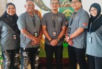 Goal Aspiration mengadakan lawatan projek amal di kota Batam pada 14 - 15 April 2023. Dari kiri ke kanan: Aidil Mosbit, Lezan Arifin, Sharol Salleh, Mohammad Hairi dan Nur Azlinda. Foto: INIKEPRI.COM