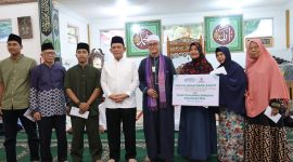 Safari Ramadhan Gubernur Ansar di Masjid Al-Mukminin Km.3, Tanjungpinang. Foto: Diskominfo Kepri 