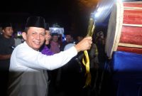 Pawai Takbir Idul Fitri 1444 H Tingkat Kota Tanjungpinang di Terminal Sei Carang Bintan Center Batu IX Tanjungpinang. Foto: Diskominfo Kepri 