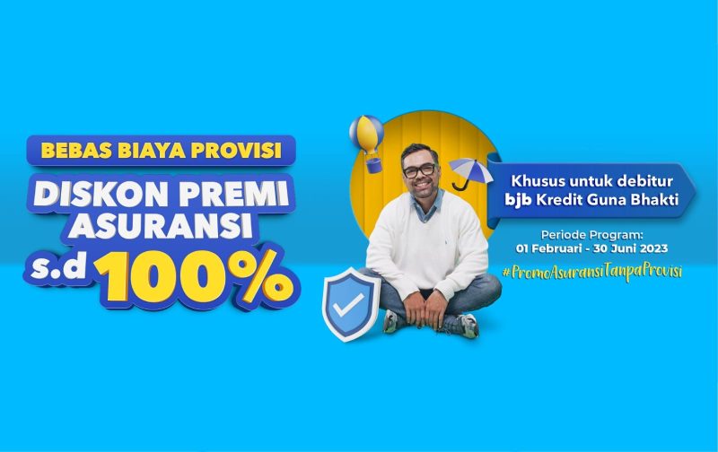 bank bjb kembali hadir menawarkan promo menguntungkan bagi nasabah. Kali ini, terdapat promo bjb PASTI alias Promo Asuransi Tanpa Provisi yang dapat diikuti oleh para debitur baru maupun eksisting. Foto: bank bjb untuk INIKEPRI.COM