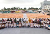 Upacara Hari Pendidikan Nasional (Hardiknas) Tahun 2023 Tingkat Provinsi Kepri, yang dilaksanakan di Lapangan Mega Techno City Batu Besar Nongsa Kota Batam. Foto: Diskominfo Kepri 