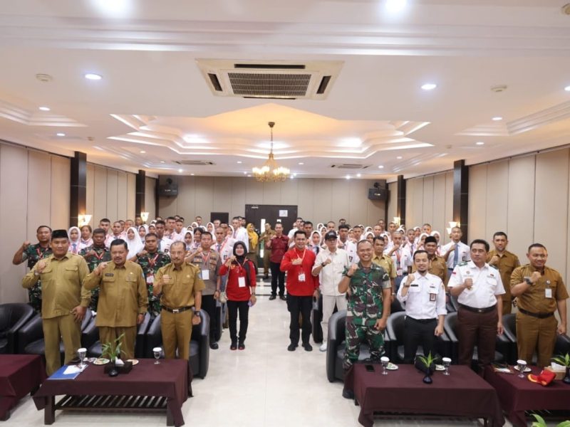 Sekda Adi Prihantara membuka Seleksi Paskibraka Tingkat Provinsi Kepulauan Riau dan Tingkat Pusat Tahun 2023 di Hotel Comfort Tanjungpinang. Foto: Diskominfo Kepri 