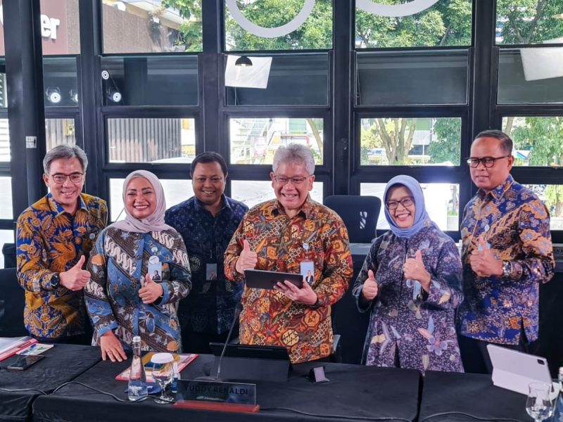 bank bjb Analyst Meeting 1stQ 2023 yang diselenggarakan pada Rabu (3/5). Foto:bank bjb untuk INIKEPRI.COM 