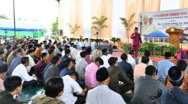 Gubernur Ansar saat menghadiri Halal Bihalal bersama LDII. Foto: Diskominfo Kepri 