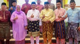 Malam Ta’aruf perhelatan Seleksi Tilawatil Qur’an dan Hadits (STQH) ke X tingkat Provinsi Kepulauan Riau, di Halaman Rumah Dinas Bupati Karimun. Foto: Diskominfo Kepri 