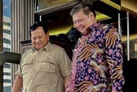 Prabowo Subianto dan Airlangga Hartarto. Foto: Istimewa 