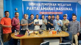 Ketua Partai Amanat Nasional Kabupaten Lingga secara resmi berganti dan saat ini dipimpin Pangja Hangtiga Pawelloy. Foto: INIKEPRI.COM 